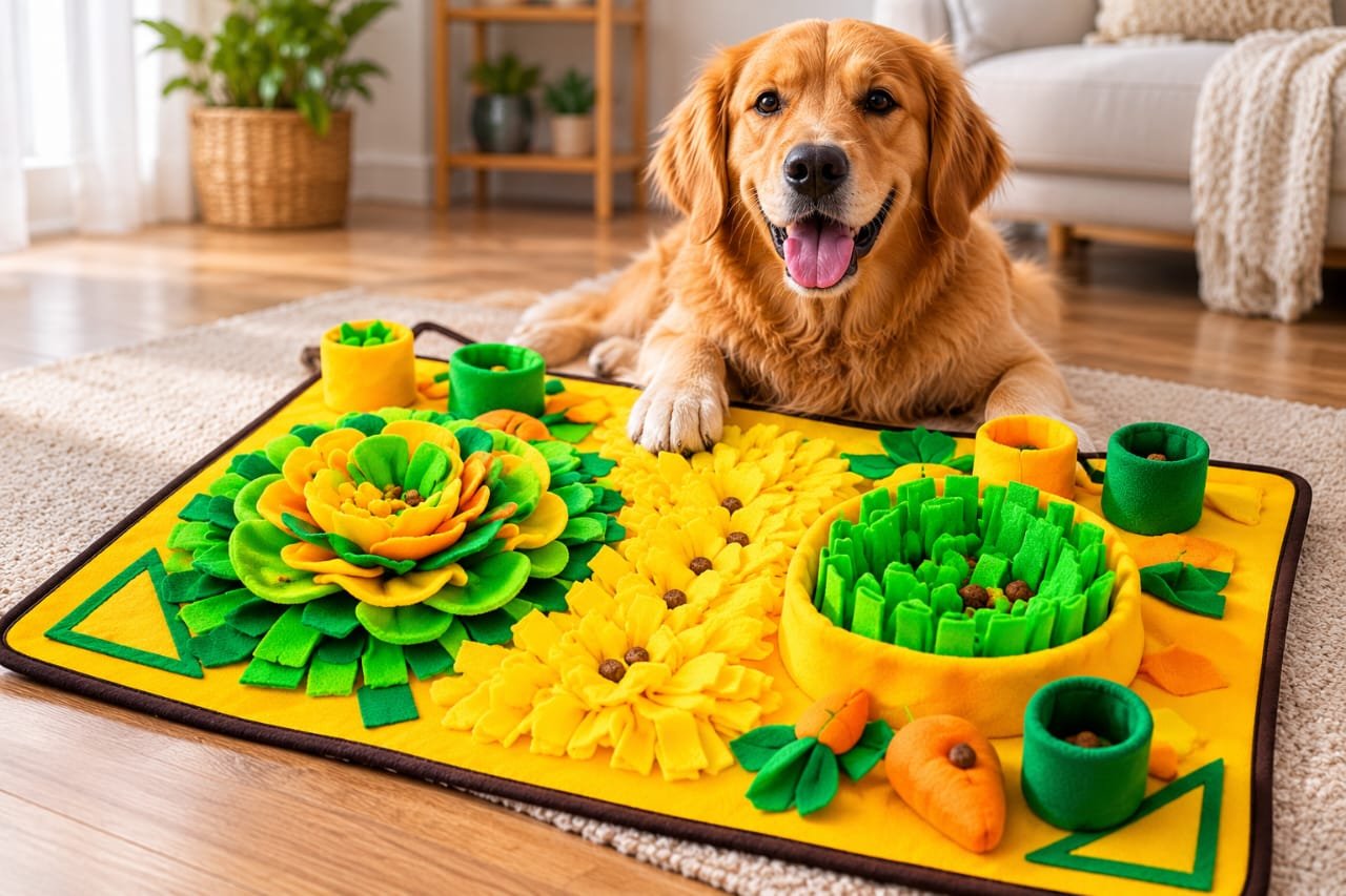 WhatsApp Image 2026-09-25 at 1.45.47 AM Interactive Snuffle Mat for Dogs – Slow Feeding & Treat Training