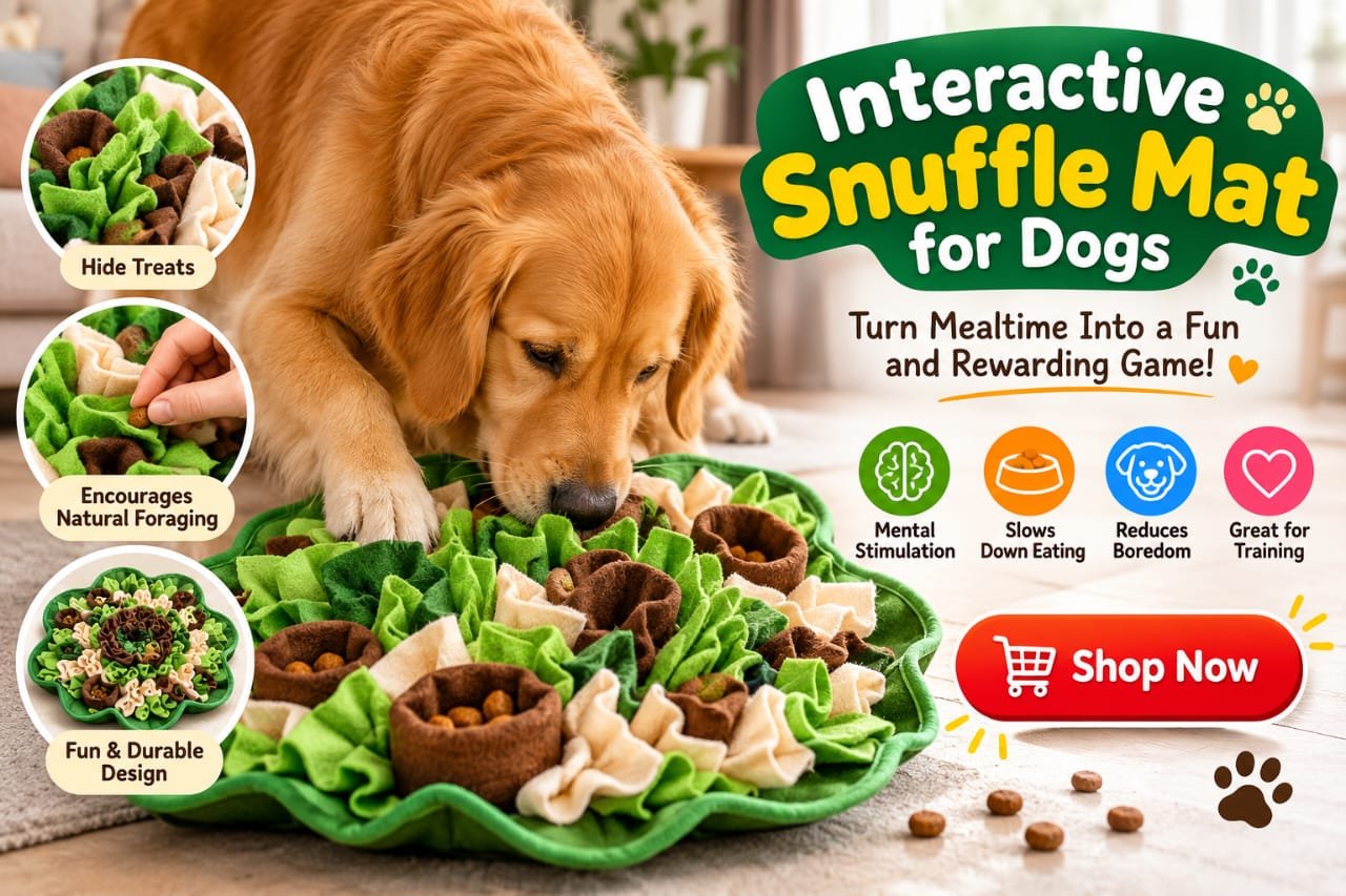 Interactive Snuffle Mat for Dogs